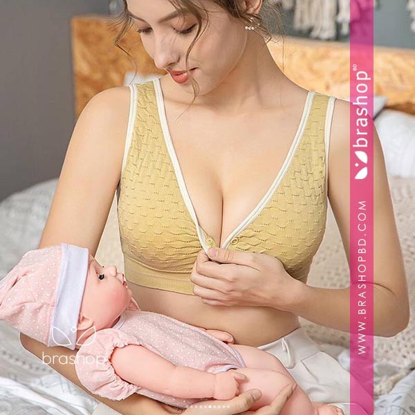 Breast Feeding Bra, High Quality Front Button