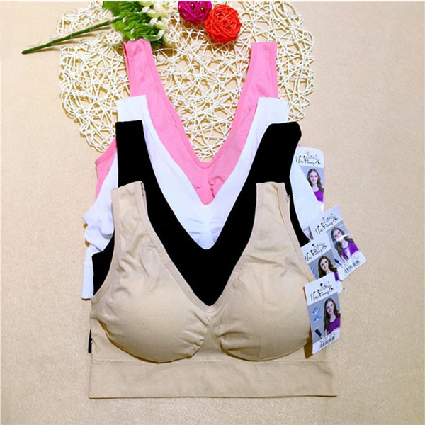 Seamless Comfort V-Neck Bra Set – Soft & Supportive Everyday Wear