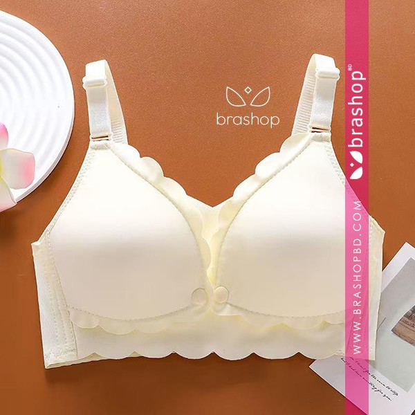 Seamless Padded Breast Feeding Bra
