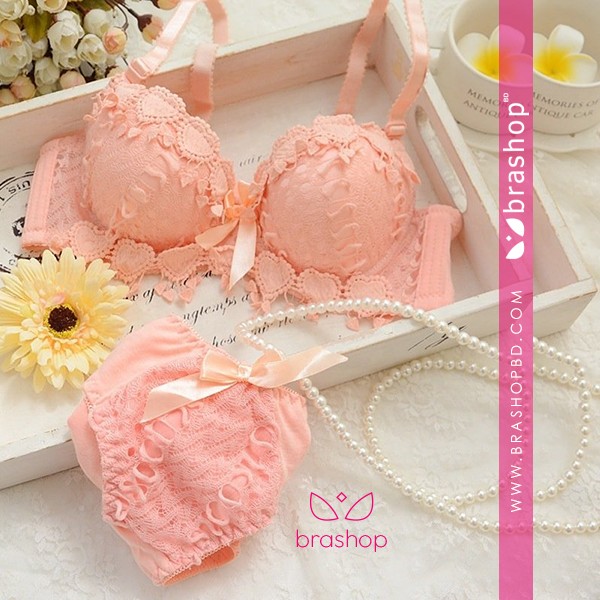 Push Up Bra Set Lace Seamless