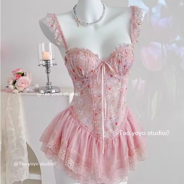 Young Girl's Suspender Nightgown